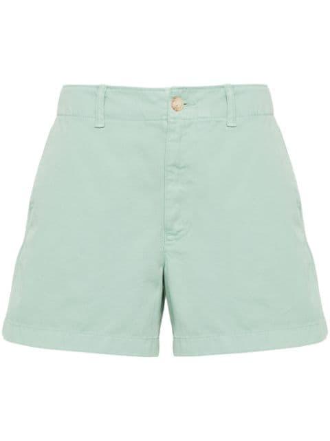 logo-embroidered cotton shorts by POLO RALPH LAUREN