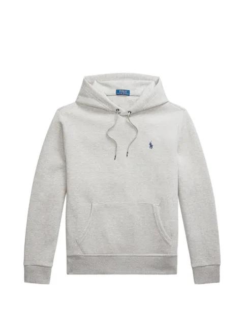 logo-embroidered drawstring hoodie by POLO RALPH LAUREN
