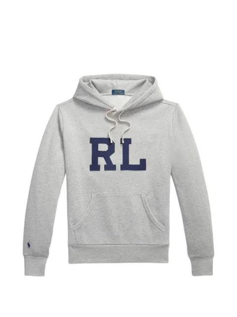 logo-embroidered hoodie by POLO RALPH LAUREN