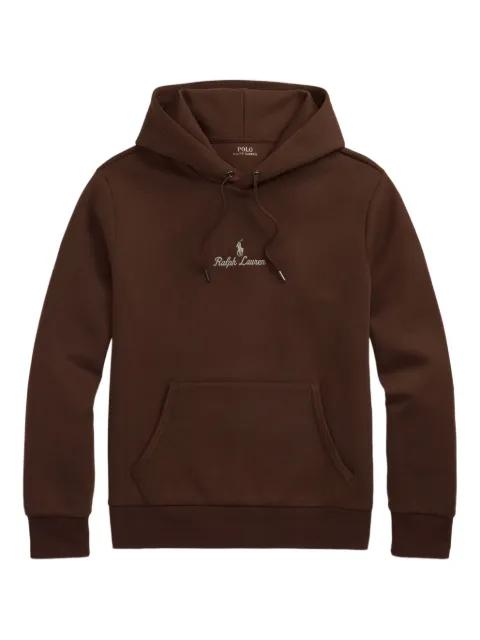 logo-embroidered hoodie by POLO RALPH LAUREN