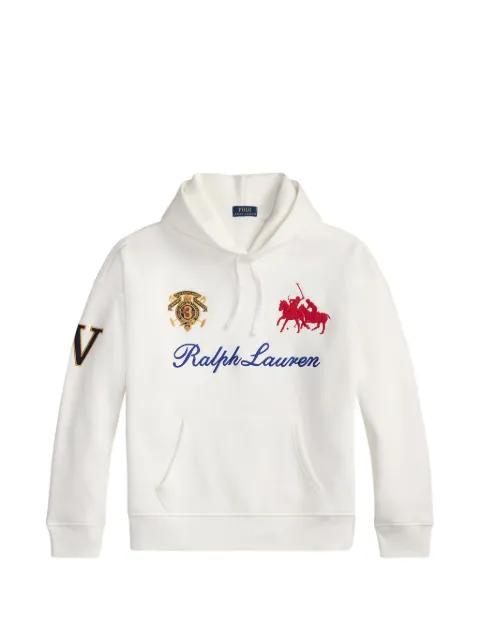 logo-embroidered hoodie by POLO RALPH LAUREN