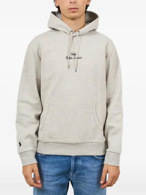 logo-embroidered hoodie by POLO RALPH LAUREN