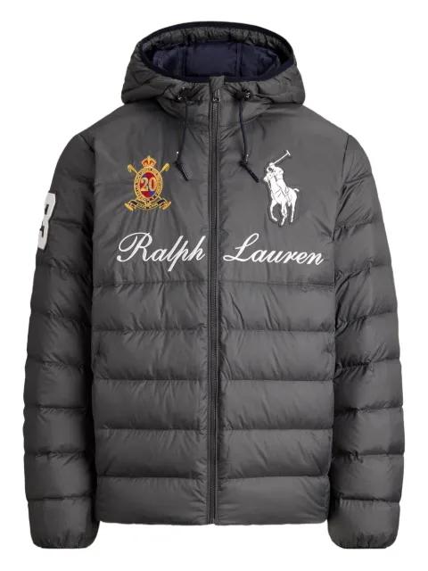 logo-embroidered jacket by POLO RALPH LAUREN