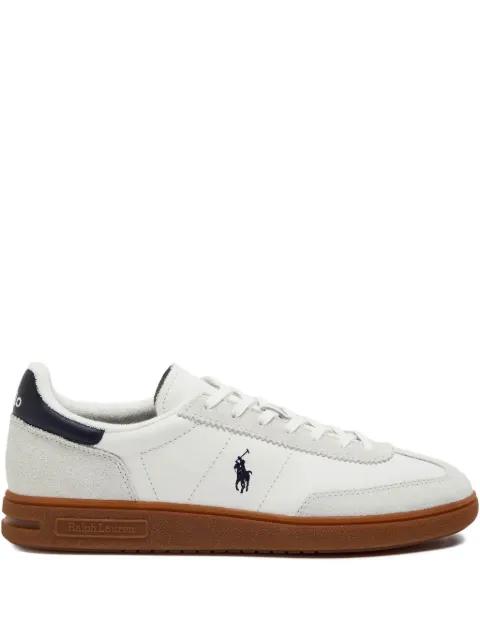 logo-embroidered low-top sneakers by POLO RALPH LAUREN