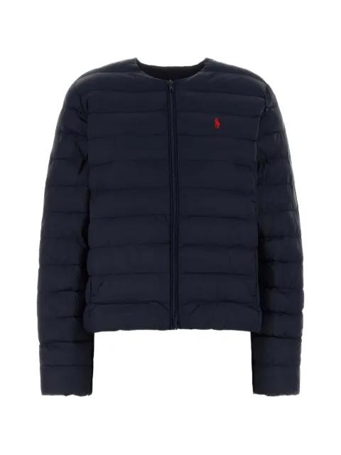 logo-embroidered padded jacket by POLO RALPH LAUREN