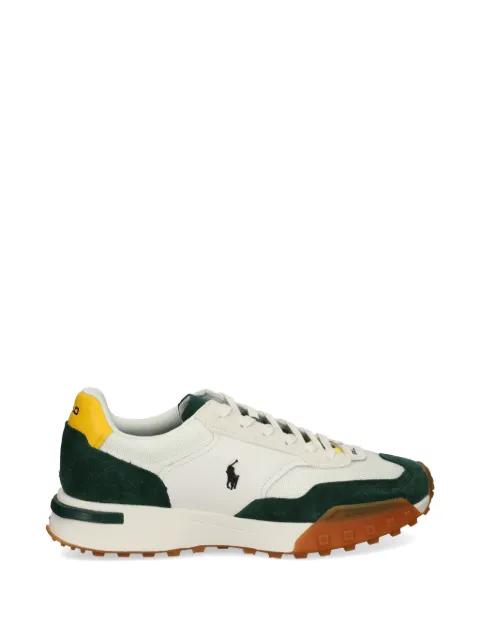 logo-embroidered panelled sneakers by POLO RALPH LAUREN