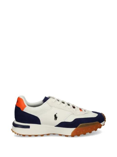 logo-embroidered panelled sneakers by POLO RALPH LAUREN