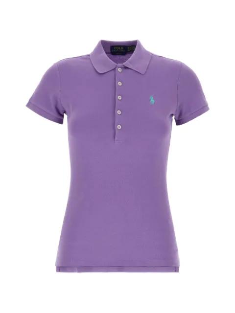 logo-embroidered piqué polo shirt by POLO RALPH LAUREN