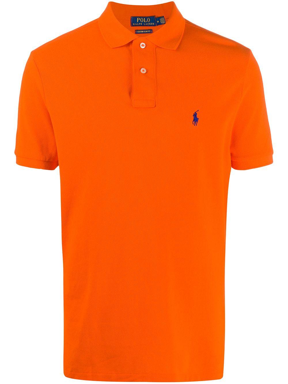 logo-embroidered piqué polo shirt by POLO RALPH LAUREN