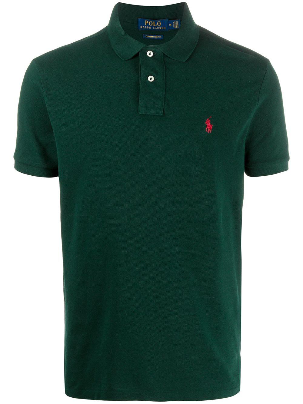 logo-embroidered piqué polo shirt by POLO RALPH LAUREN