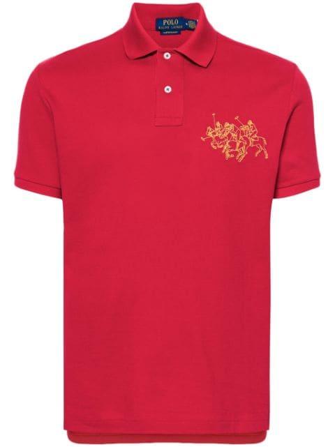 logo-embroidered polo shirt by POLO RALPH LAUREN