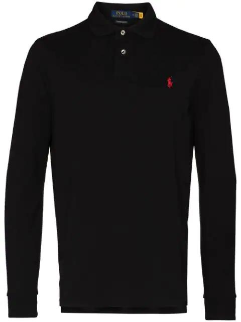 logo-embroidered polo shirt by POLO RALPH LAUREN