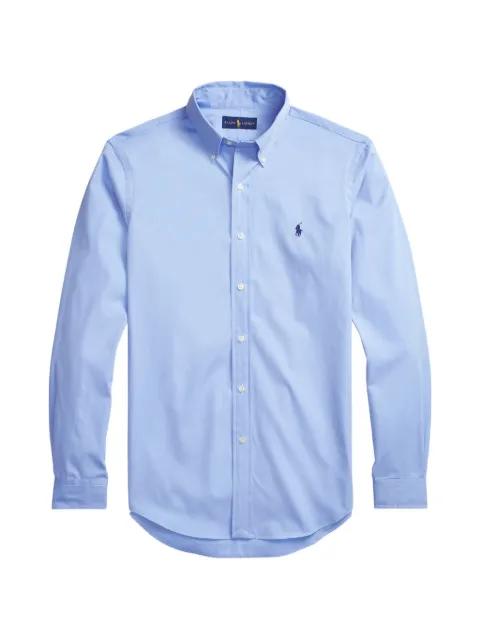 logo-embroidered shirt by POLO RALPH LAUREN