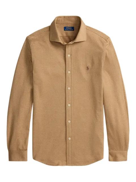 logo-embroidered shirt by POLO RALPH LAUREN