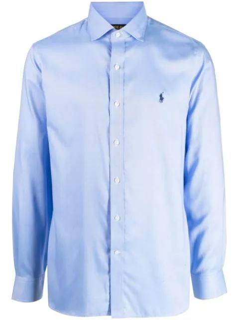 logo-embroidered shirt by POLO RALPH LAUREN