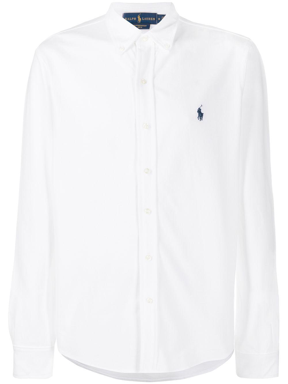 logo embroidered shirt by POLO RALPH LAUREN