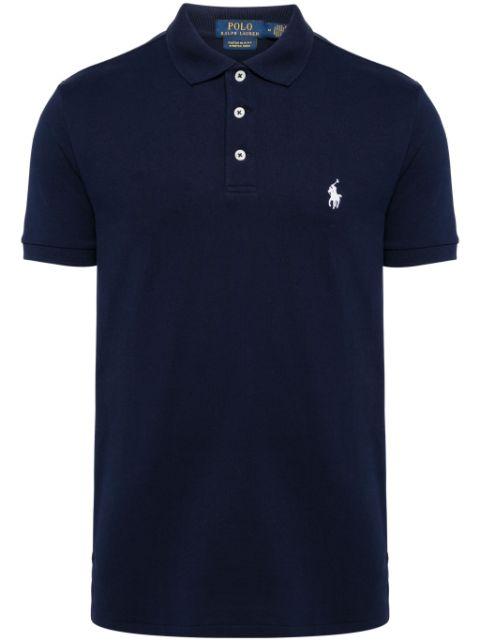 logo-embroidered short-sleeve polo shirt by POLO RALPH LAUREN