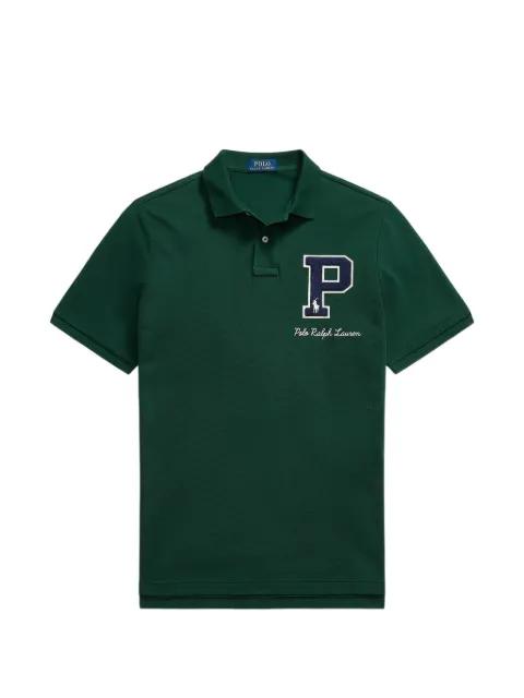 logo-embroidered short-sleeve polo shirt by POLO RALPH LAUREN