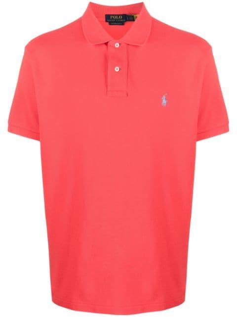 logo-embroidered short-sleeved polo shirt by POLO RALPH LAUREN