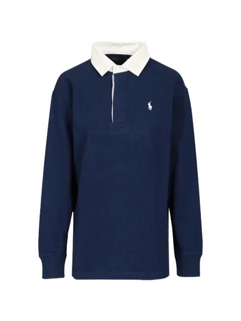 logo-embroidered sweater by POLO RALPH LAUREN