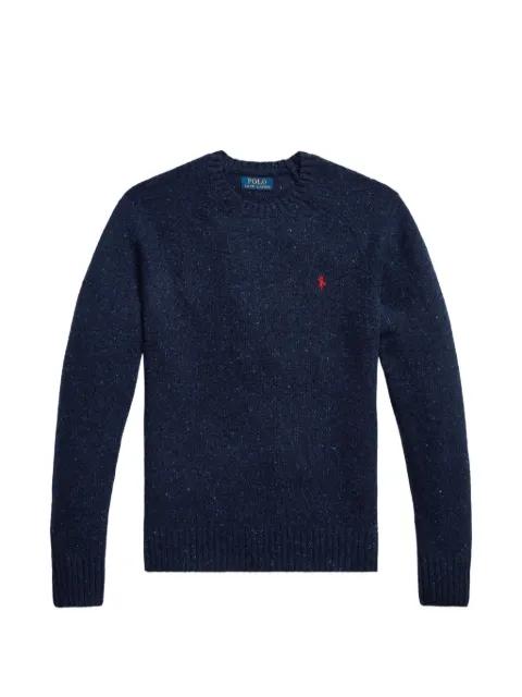 logo-embroidered sweater by POLO RALPH LAUREN