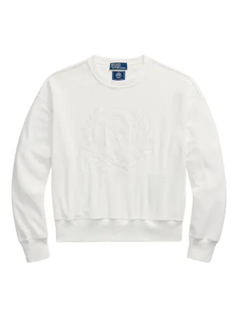 logo-embroidered sweatshirt by POLO RALPH LAUREN