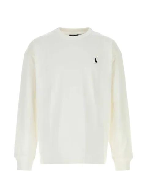 logo-embroidered sweatshirt by POLO RALPH LAUREN
