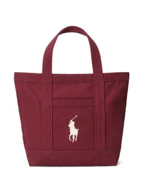 logo-embroidered tote bag by POLO RALPH LAUREN