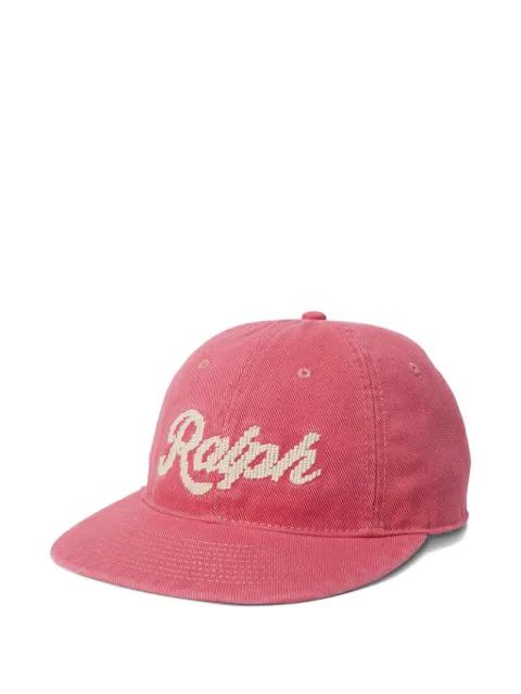 logo-embroidered twill ball cap by POLO RALPH LAUREN