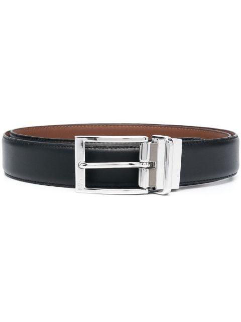 logo-engraved buckle belt by POLO RALPH LAUREN