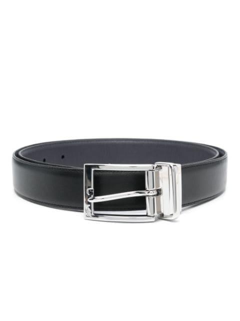 logo-engraved buckle belt by POLO RALPH LAUREN
