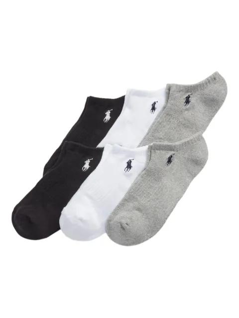 logo low-cut socks (pack of six) by POLO RALPH LAUREN