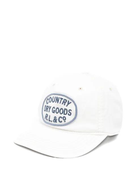 logo-patch baseball cap by POLO RALPH LAUREN
