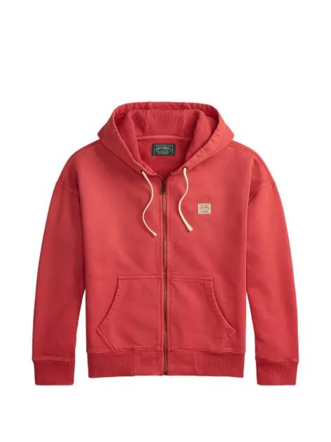 logo-patch hoodie by POLO RALPH LAUREN
