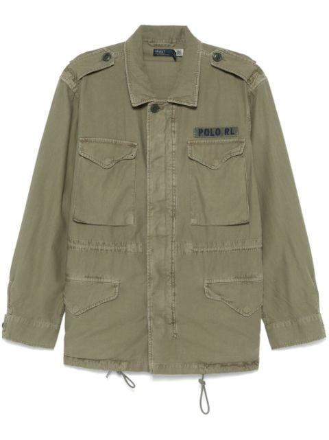logo-patch jacket by POLO RALPH LAUREN