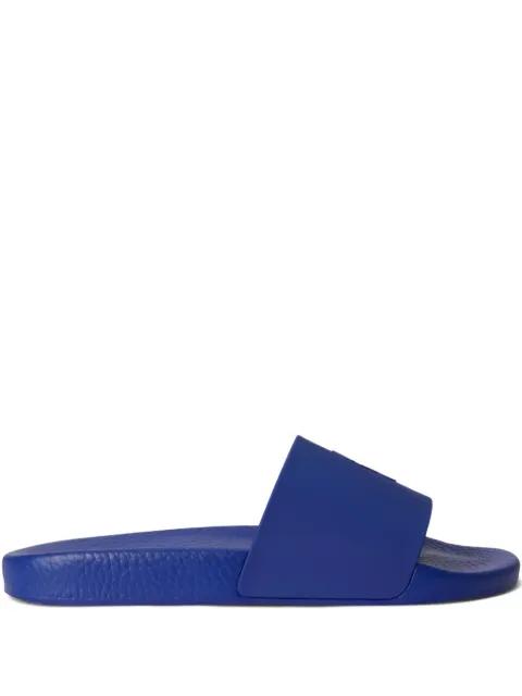 logo-patch slides by POLO RALPH LAUREN