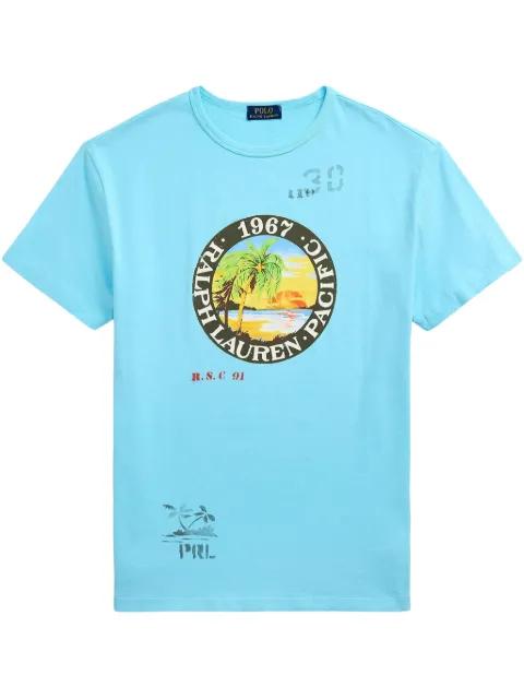 logo-print T-shirt by POLO RALPH LAUREN