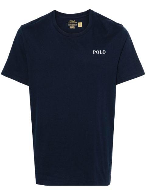 logo-print cotton T-shirt by POLO RALPH LAUREN