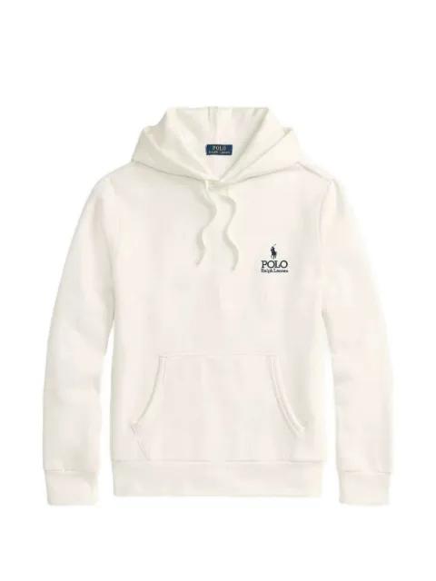 logo-print drawstring hoodie by POLO RALPH LAUREN