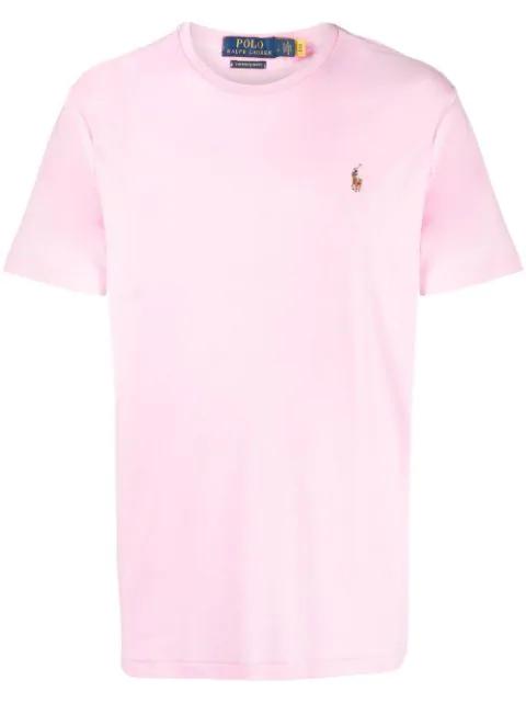 logo-print short-sleeved T-shirt by POLO RALPH LAUREN