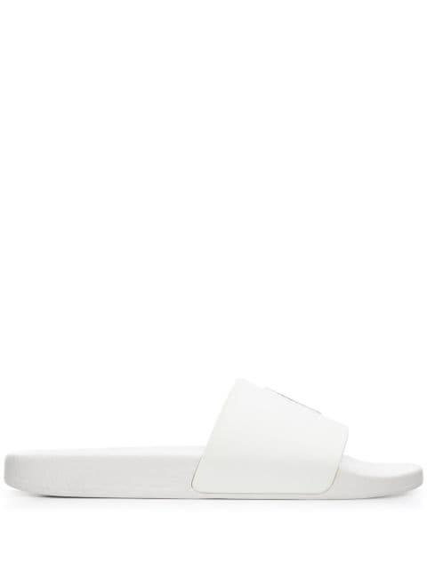 logo-print slides by POLO RALPH LAUREN
