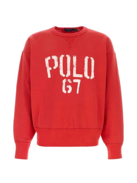 logo-print sweatshirt by POLO RALPH LAUREN
