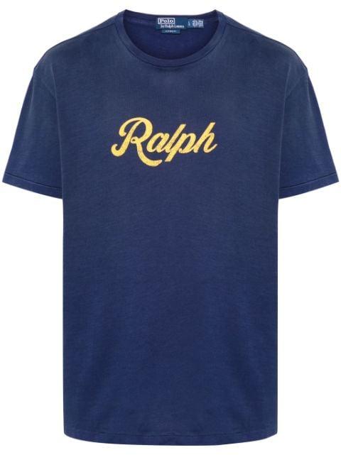 logo-printed cotton T-shirt by POLO RALPH LAUREN