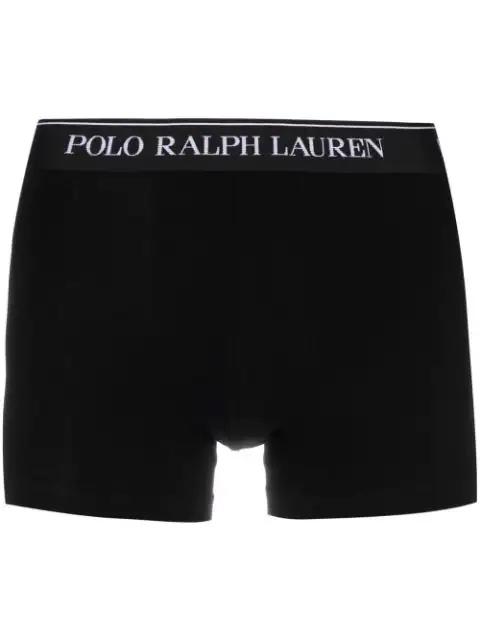 logo-waist boxers (set of five) by POLO RALPH LAUREN