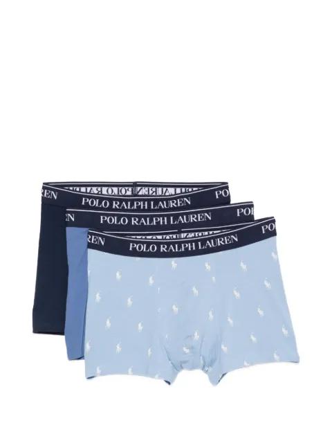 logo-waistband boxer briefs set of three by POLO RALPH LAUREN