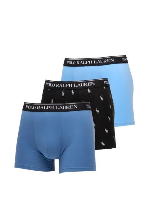 logo-waistband boxers (pack of three) by POLO RALPH LAUREN