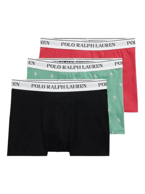 logo-waistband boxers (pack of three) by POLO RALPH LAUREN