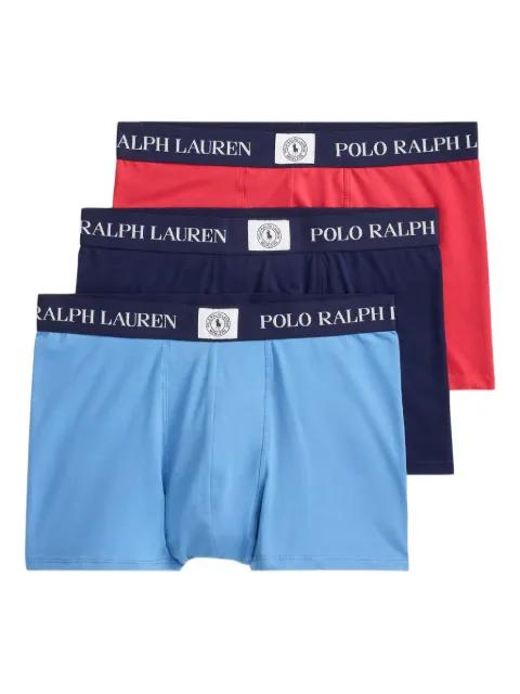 logo-waistband boxers (pack of three) by POLO RALPH LAUREN