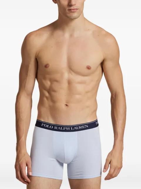 logo-waistband boxers (pack of three) by POLO RALPH LAUREN