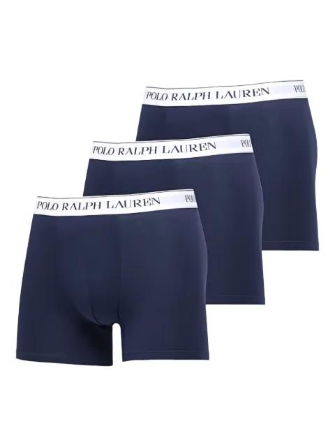 logo-waistband boxers (pack of three) by POLO RALPH LAUREN